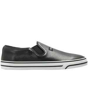 Dolce & Gabbana Round-Toe Casual Shoes - Black