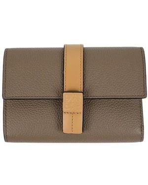 Loewe Tri-Fold Wallet - Brown
