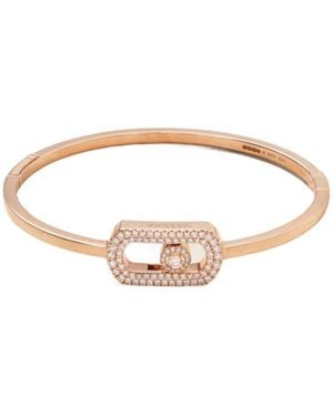 Messika 18-Karat Rose Diamond Bracelet - White