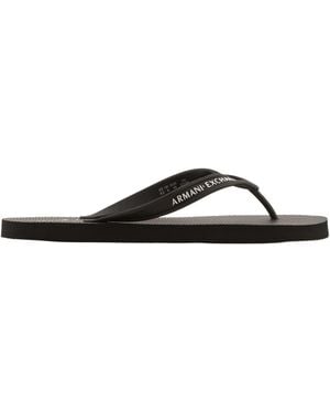 ARMANI EXCHANGE Flip-Flops - Brown
