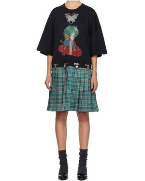 Chopova Lowena Spaced Out Short-Sleeve Mini Dress - Multicolour