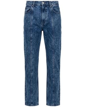 Isabel Marant Plain Color Denim Pants - Blue