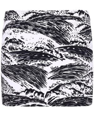 KENZO Printed Pattern Skirt - Multicolour
