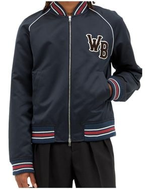 Wales Bonner Long-Sleeved Casual Jacket - Blue
