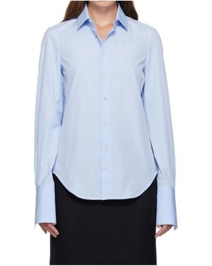 Wardrobe NYC Long Sleeve Shirt - Blue