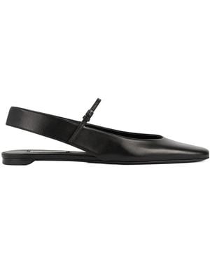 TOTEME Totême Slingback Mary Jane Shoes - Black