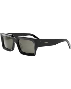 Celine Logo Sunglasses - Metallic