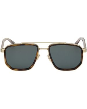 Gucci Eyewear Navigator Frame Sunglasses - Multicolor