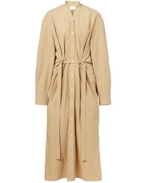Lemaire Belted Shirt Dress - Natural