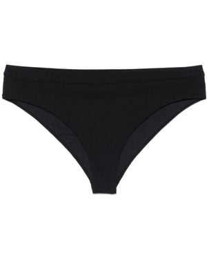 Jil Sander Logo Bikini Bottom - Black