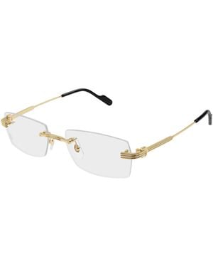 Cartier Frameless Glasses - White