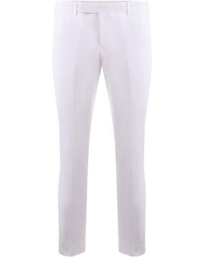 PT01 Pt Torino Slim Fit Trousers - White