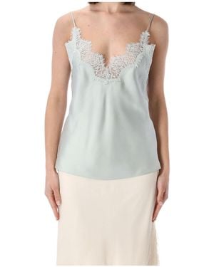 Rohe Off-Shoulder Camisole Top - Gray