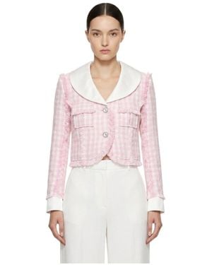Marissa Chiara Long-Sleeved Casual Jacket - Pink