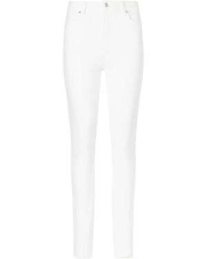 FRAME Le High Skinny Jeans - White
