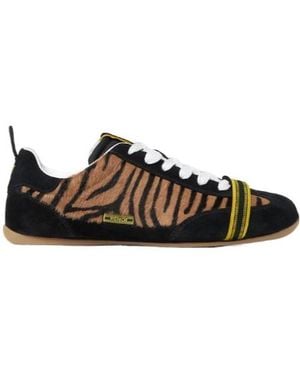 Fendi Wrap Sneakers - Brown
