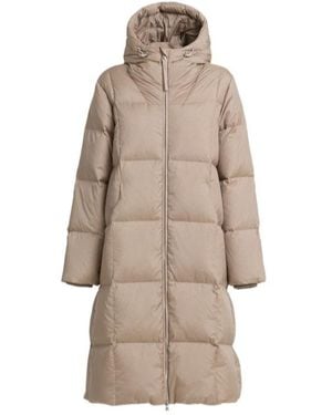 Varley Katya Long Down Puffer Jacket - Natural