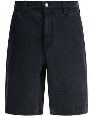 Stussy Stüssy Knee-Length Work Shorts - Blue