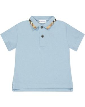 Burberry Simple T-Shirt - Blue