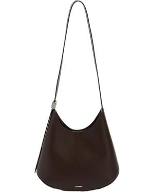 Jil Sander Eldorado Small Shoulder Bag - White
