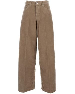 Haikure Belt Loops Slacks - Natural