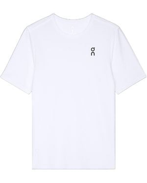 On Shoes Court-T Short-Sleeved T-Shirt - White
