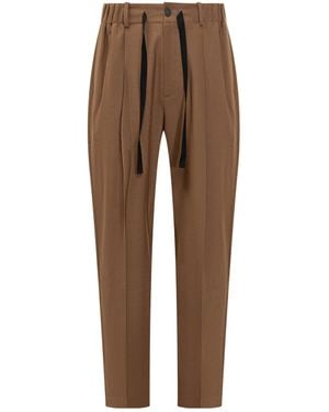 Studio Nicholson Drawcord Trousers - Brown