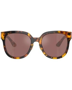 Miu Miu Eyewear Square-Frame Sunglasses - Brown