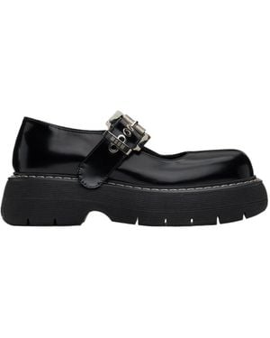 MSGM Buckle Platform Mary Jane Shoes - Black