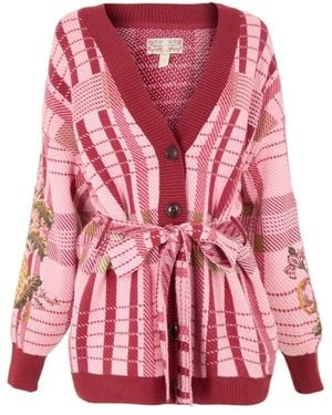 Barbour X Farm Rio Luisa Embroidered Cardigan