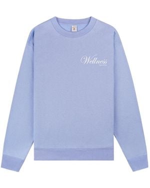Sporty & Rich Avenue Crewneck - Blue