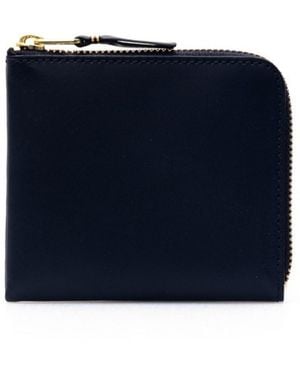 COMME DES GARÇONS PLAY Zip Wallet - Blue