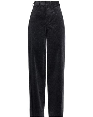 Tory Burch Loose Corduroy Trousers - Blue