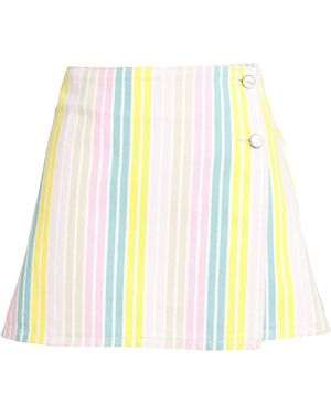 Ganni Denim Skirts - White