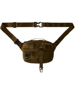 C.P. Company Zip Fastening Belt Bag - Natural
