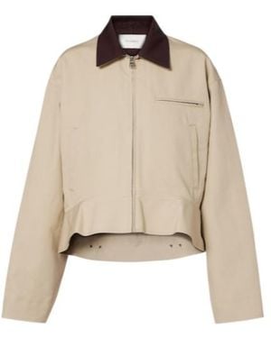 JW Anderson Cotton Coat - Natural