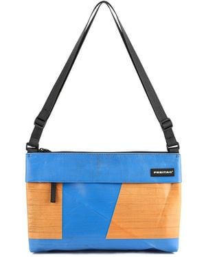 Freitag Logo Shoulder Bag - Blue