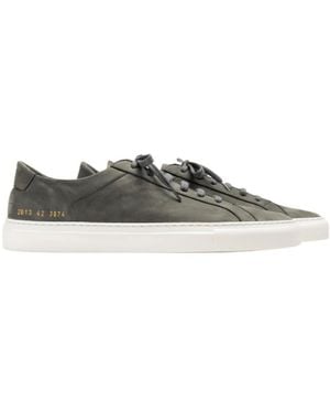 Common Projects Logo Low-Top Casual Shoes - Multicolor