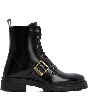 Barbour Solid Colour Boots - Black