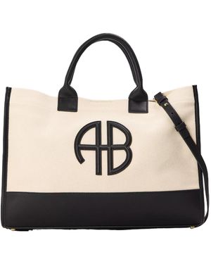 Anine Bing Medium Lara Tote - Black