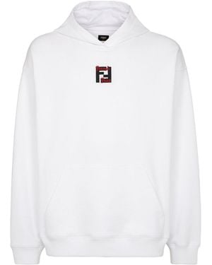 Fendi Cotton Licious Sweatshirt - White