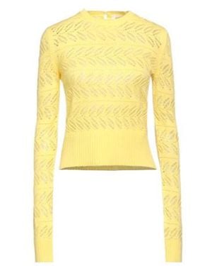 Sportmax Long-Sleeved Knitwear - Yellow