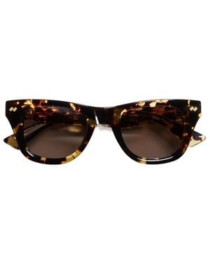 Bottega Veneta Dizzy Squared Sunglasses - Multicolor