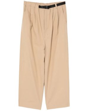 Comme des Garçons Waist-Cinching Trousers - Natural