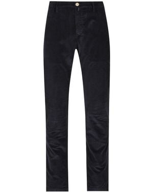 Jacob Cohen Straight-Leg Corduroy Trousers - Blue