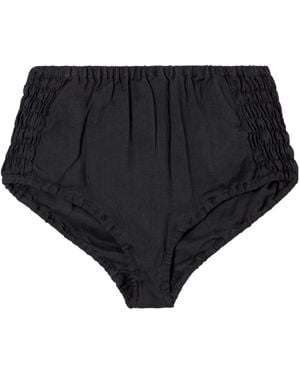 Dries Van Noten Pleated Shorts - Black
