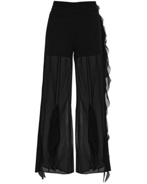 AllSaints High-Waisted Casual Pants - Black