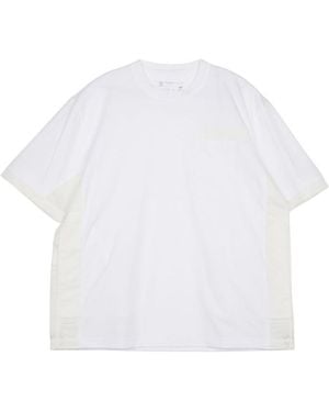 Sacai Short Sleeve T-Shirt - White