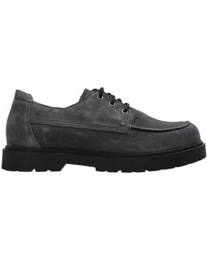 Birkenstock Lace-Up Business Casual Shoes - Black