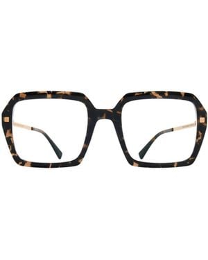Mykita Vanilla Square Frame Glasses - Metallic
